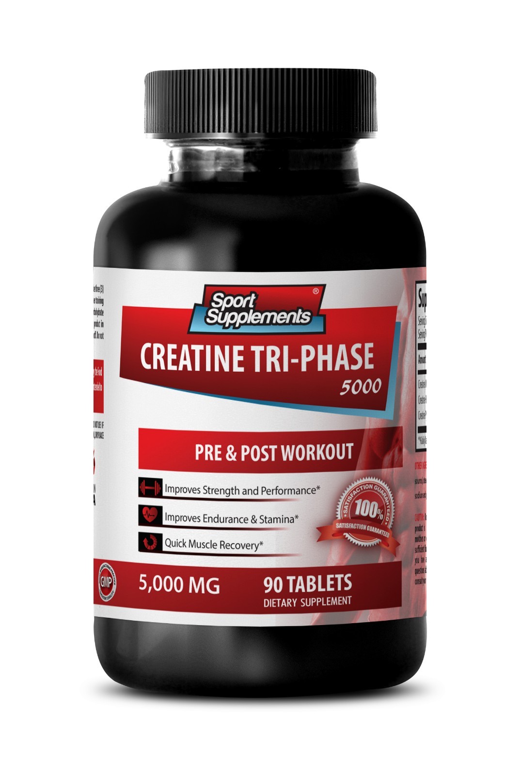 Muscle Building – Creatine Tri-Phase 5000mg – Advence Recovery After Exercise 1B