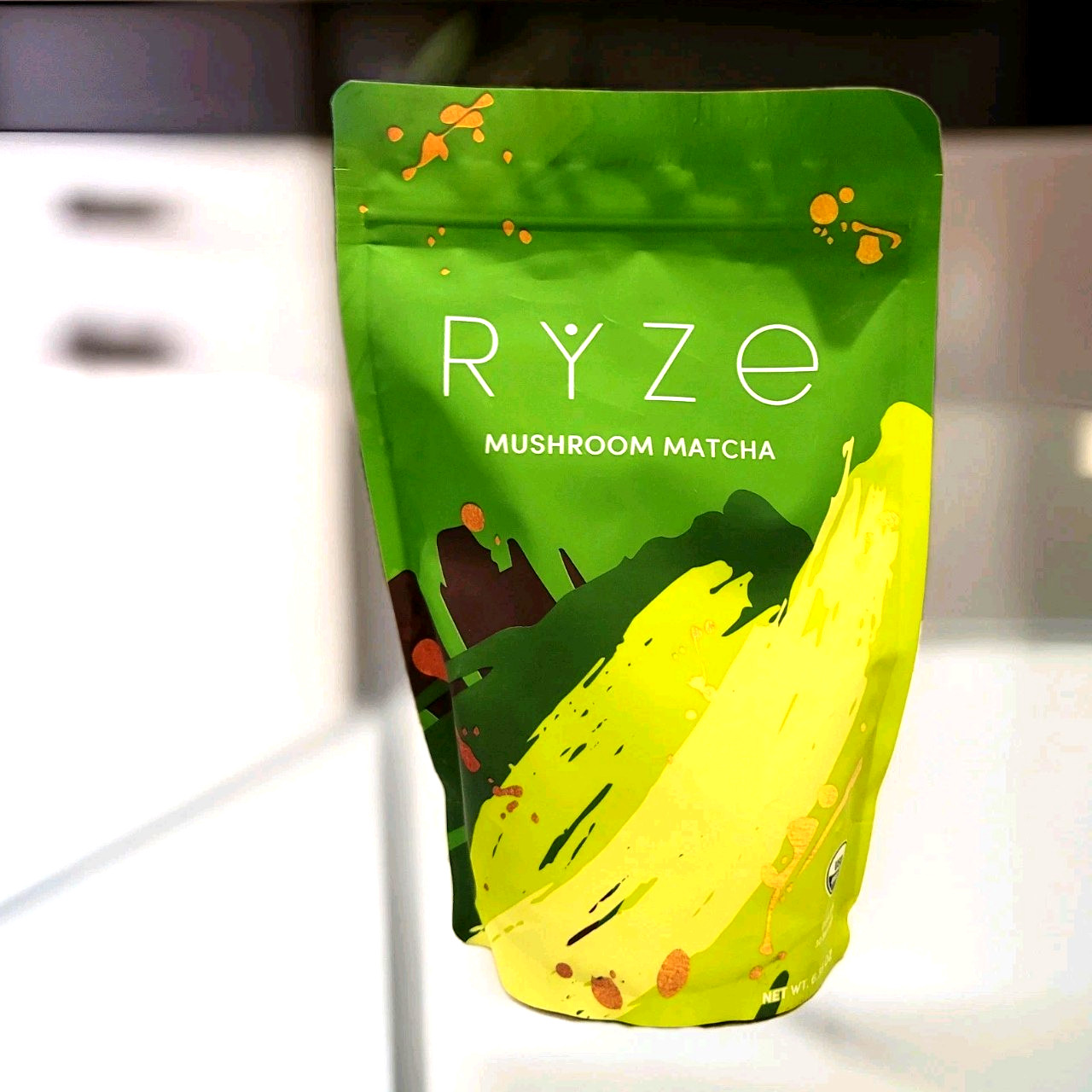 Ryze Organic Mushroom Matcha – 30 Servings – SEALED – EXP: 11/22/26 – FAST SHIP