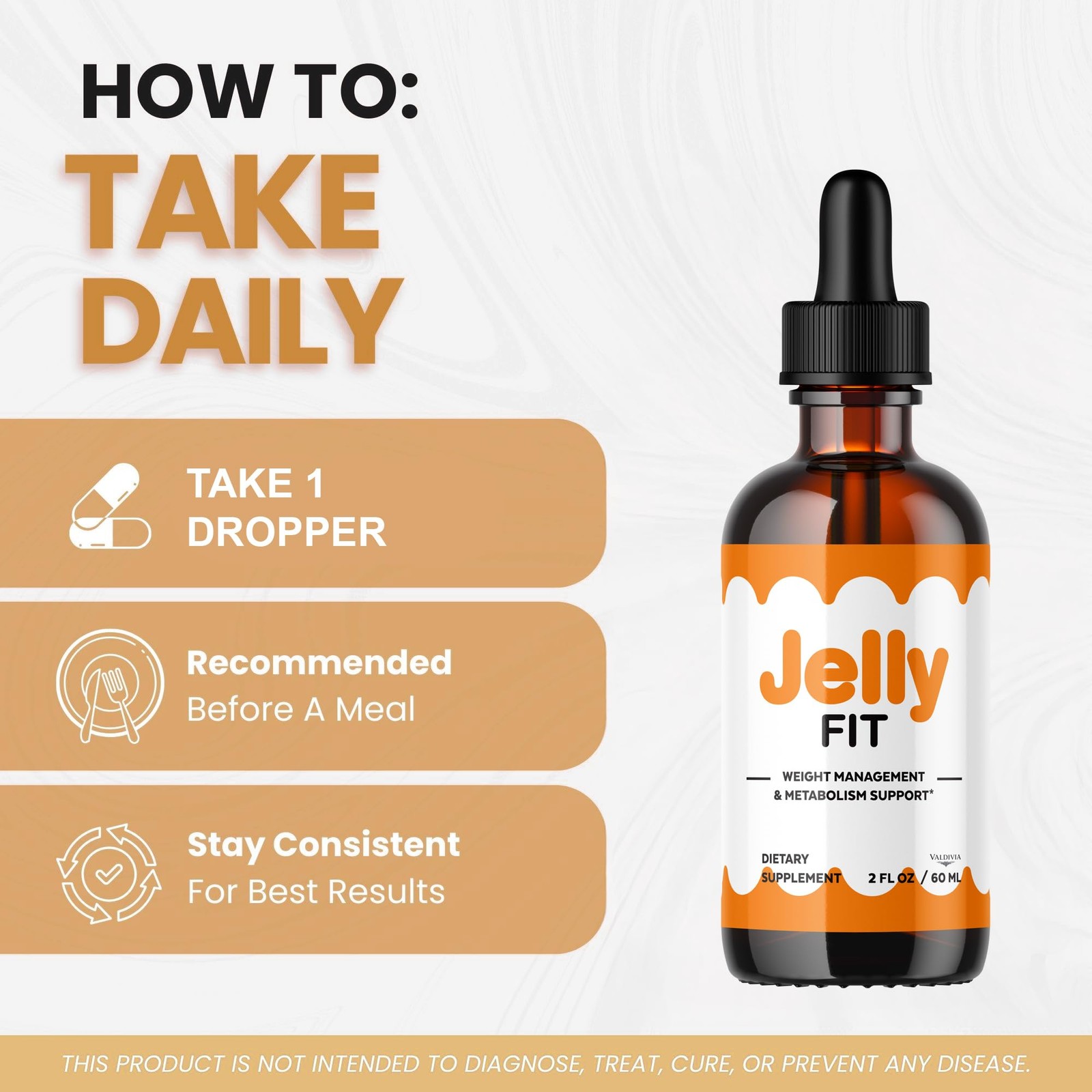 Valdivia JellyFit – 1 Count 1 Capsules Daily Wellness Supplement Made in USA