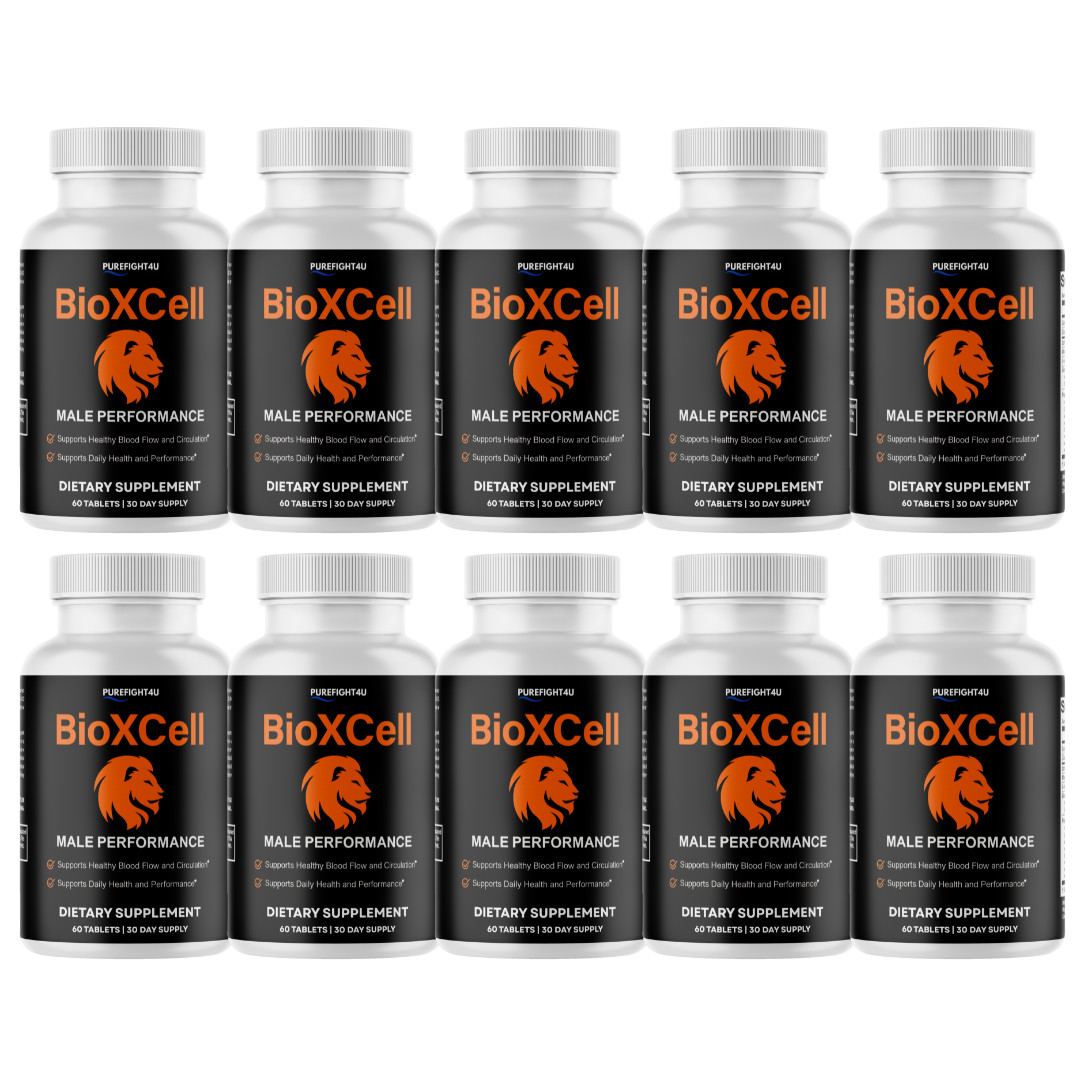 BioXCell Tablets Support Male Performance Supplement – 10 Bottles