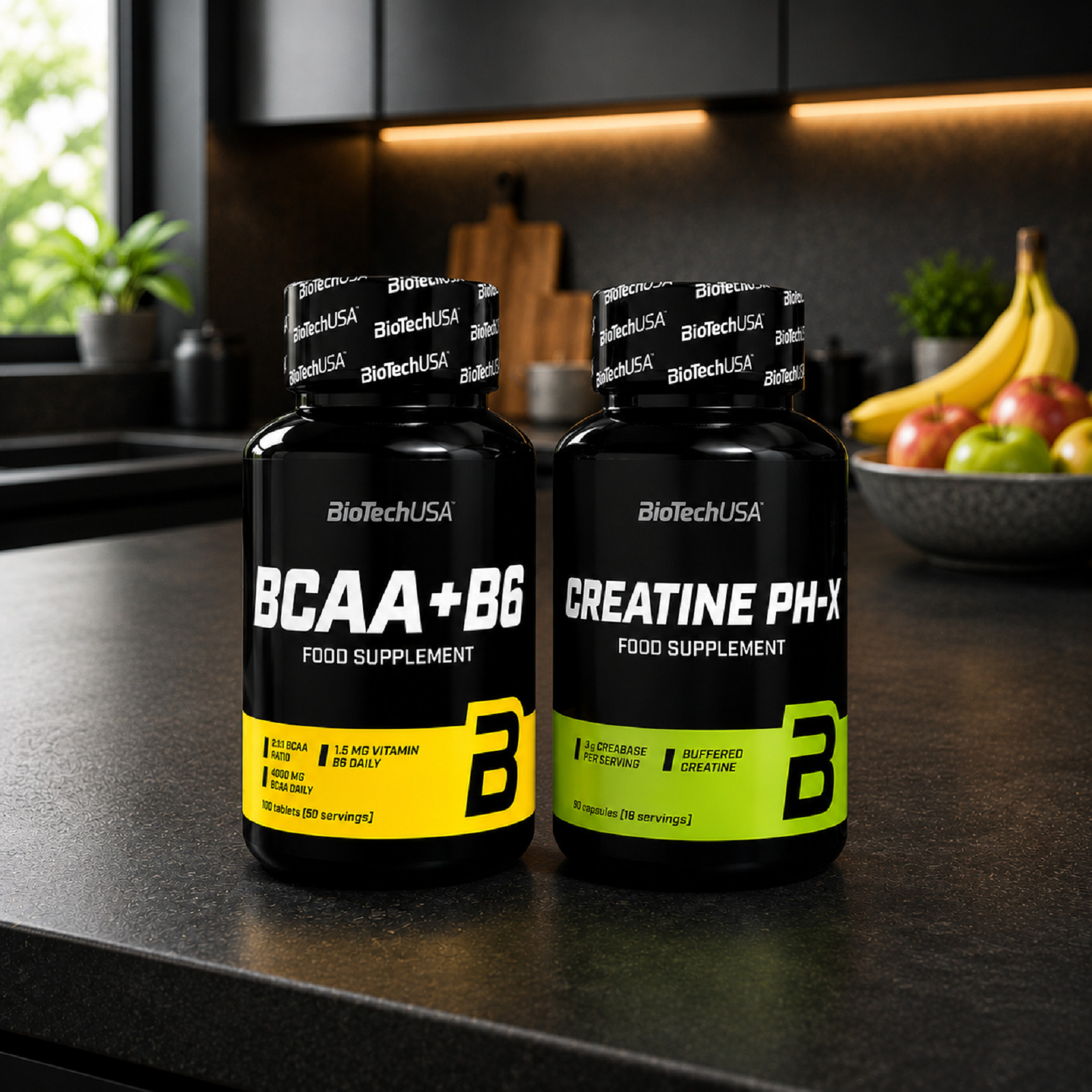 BCAA + VIT B6 + CREATINE PH-X – More energy Muscle growth Recovery Regeneration