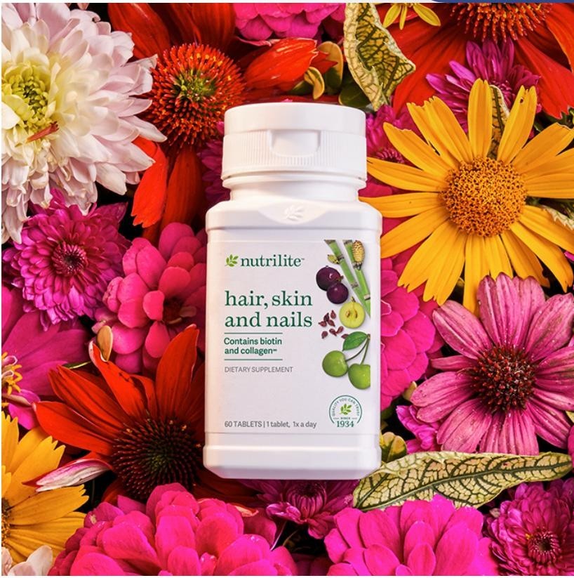 Nutrilite Hair Skin & Nail Health Biotin Collagen