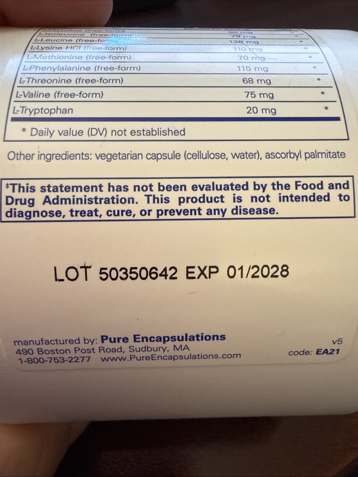 Pure Encapsulations EPA/DHA Essentials 180 Softgels Gluten-Free Non-GMO