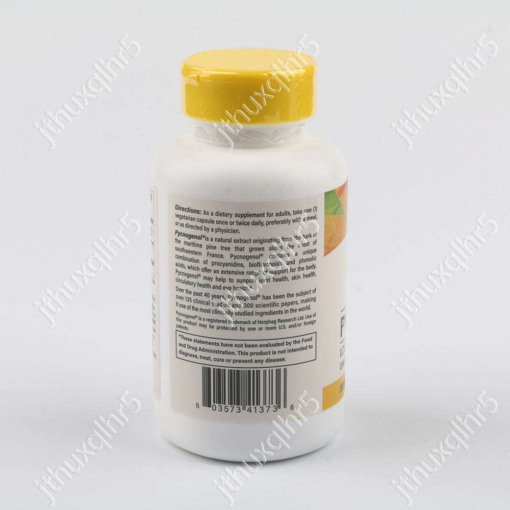 Healthy Origins Pycnogenol 100 mg | 120 Veggie Capsule（1pack）