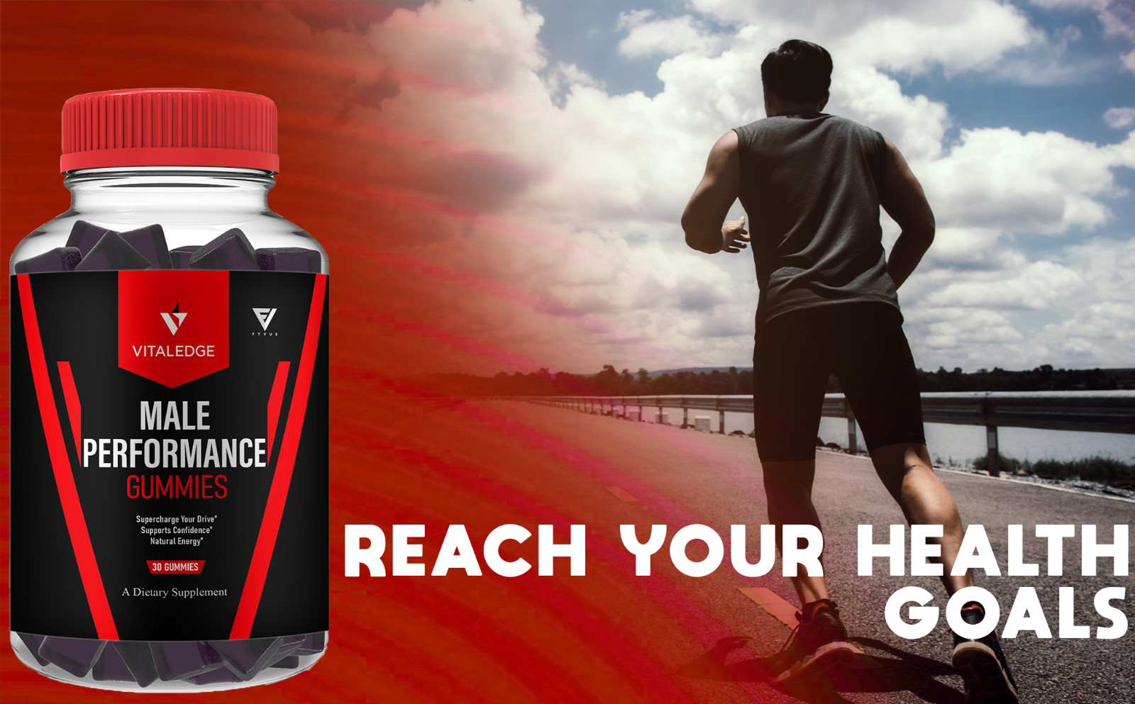 (5 Pack) Vital Edge Performance Gummies, VitalEdge Max Formula (5 Month Supply)