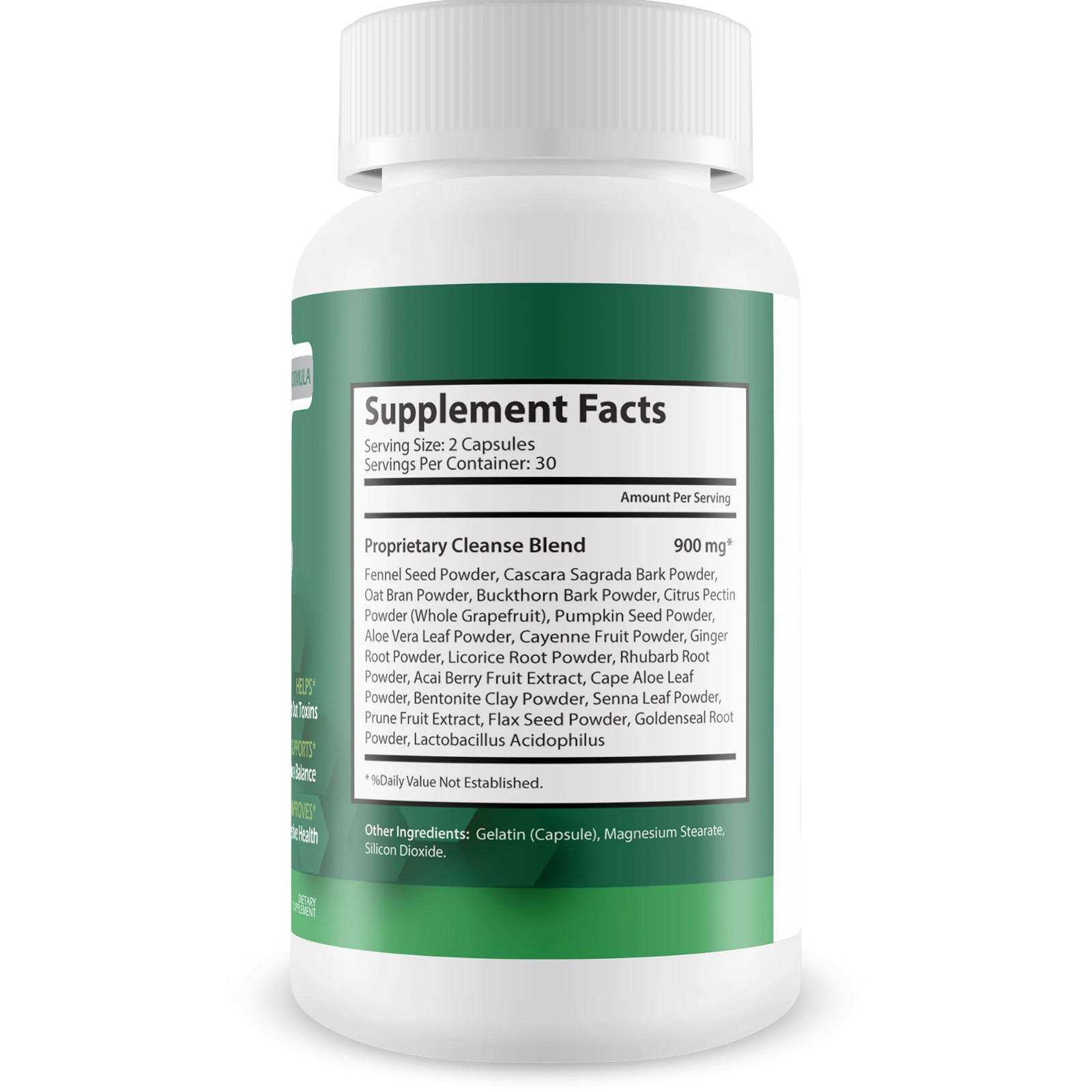 Power Detox Blast – Internal Cleansing Complex – Flush Toxins – Digestive