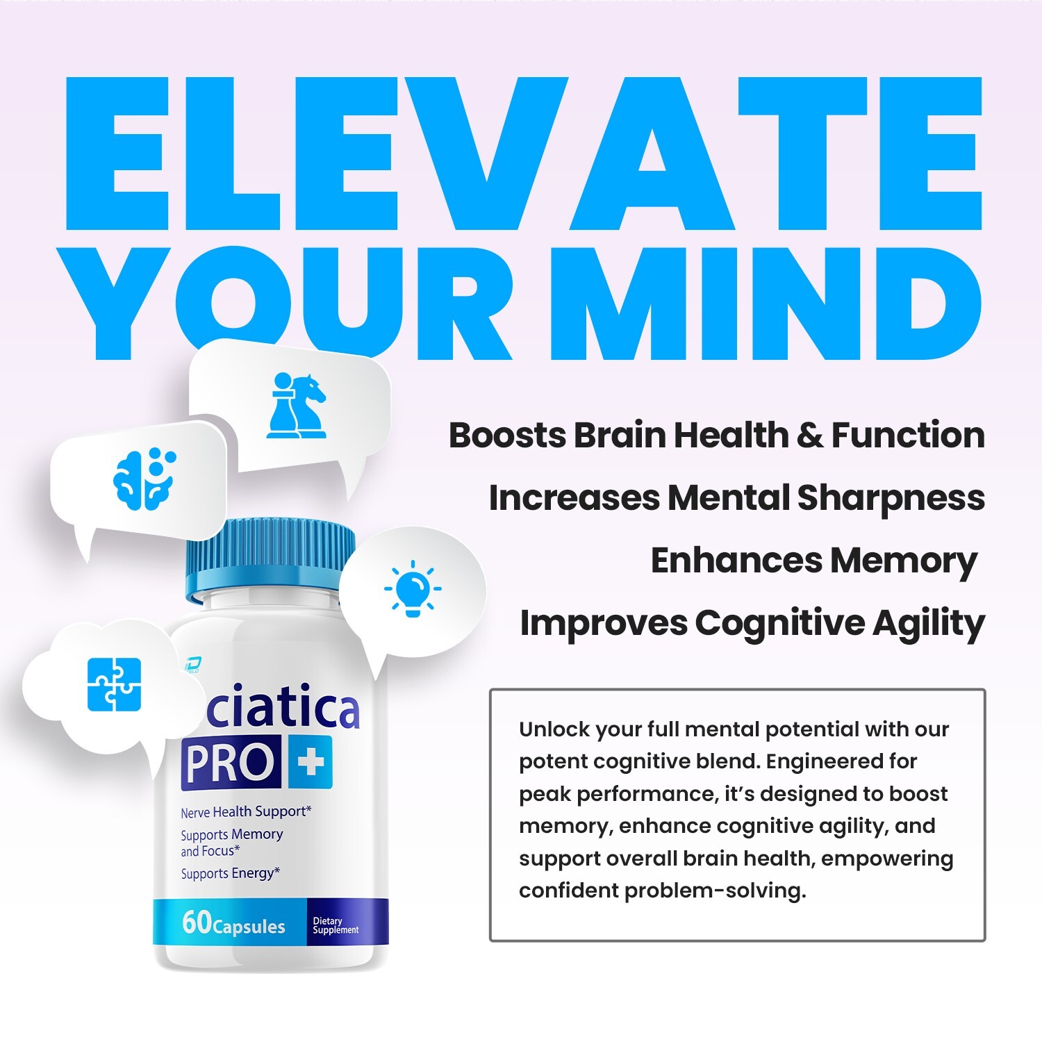 (2 Pack) Sciatica Pro Plus Supplement Capsules – Sciatica Pro+ All Natural Memo