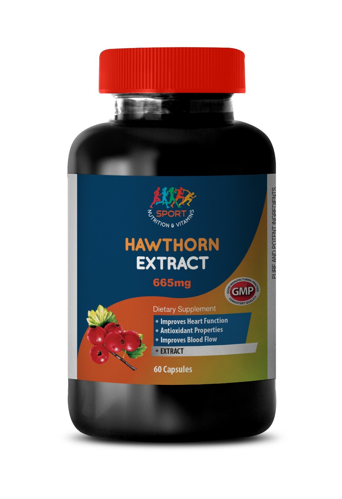 heart health supplement – HAWTHORN EXTRACT 665mg – weight loss 1B