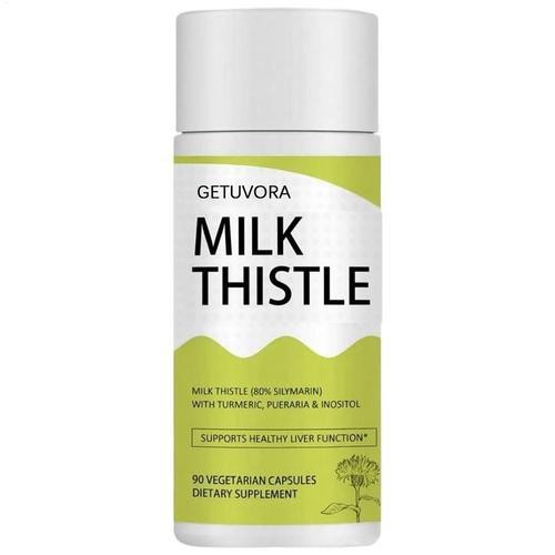 GETUVORA Milk Thistle Extract 300 Mg,Uvora – Milk ThistleDetox. Liver Health Sup