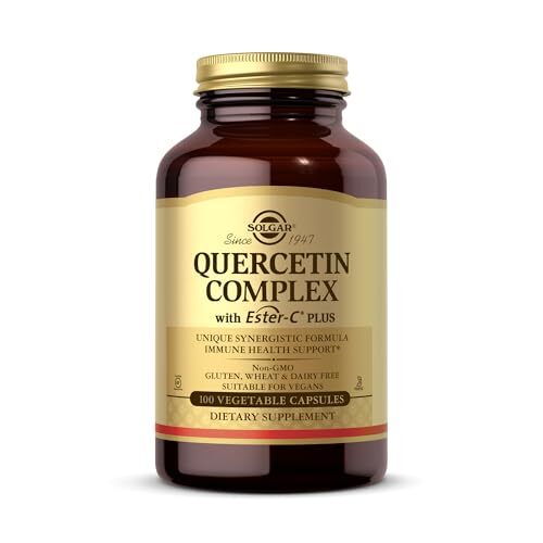 Solgar Quercetin Complex with Ester-C Plus 100 Vegetable Capsules