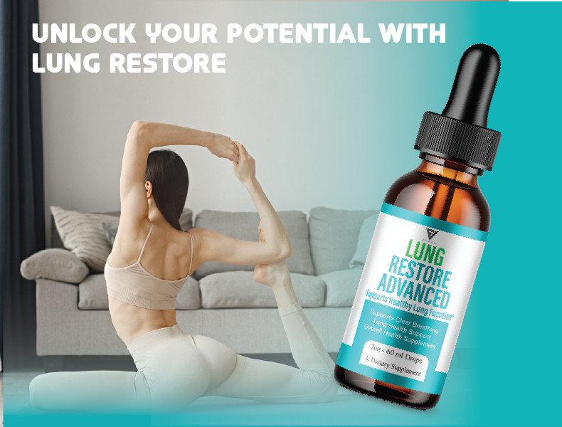(5 Pack) Lung Restore Drops, LungRestore Advanced Lung Flow Support Drops (10oz)