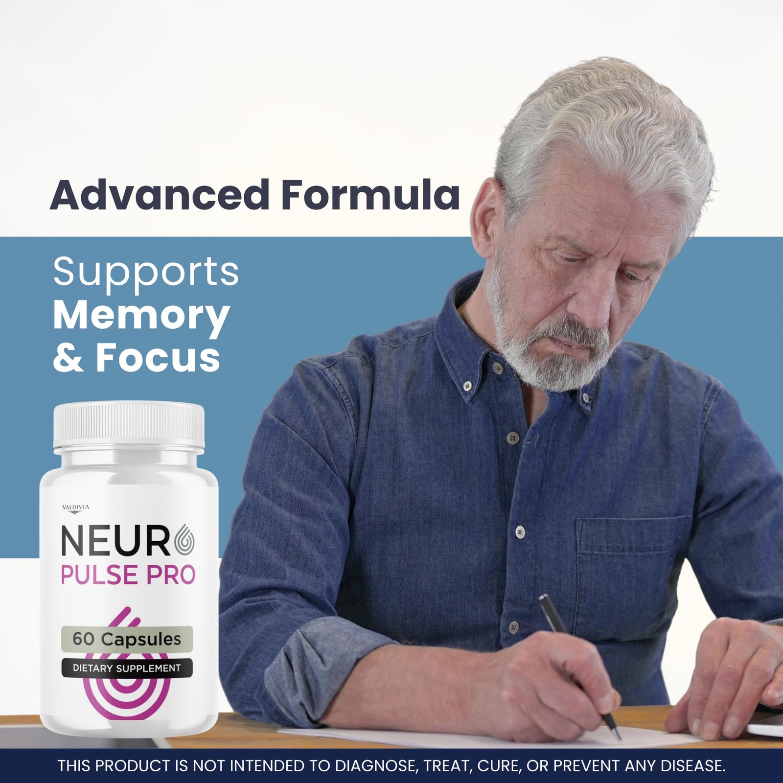 Valdivia NeuroPulse Pro 300 Capsules 5 Pack Daily Wellness Supplement Made