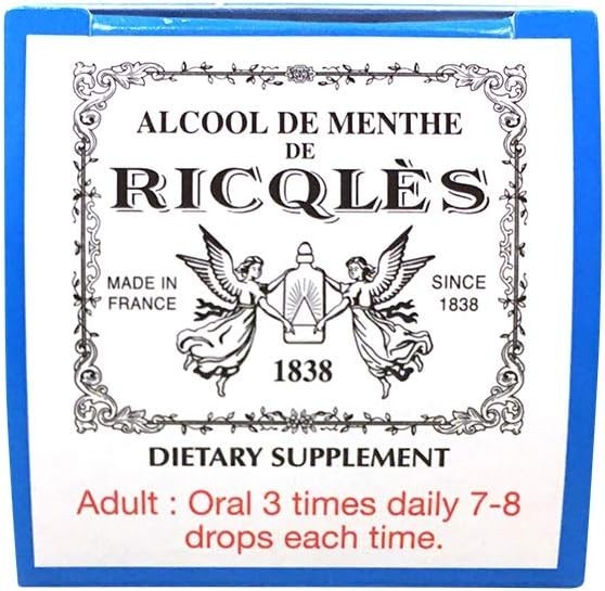 Ricqles Peppermint Oil Dietary Supplement 1.69 oz (Pack of 3) Exp:03-2030
