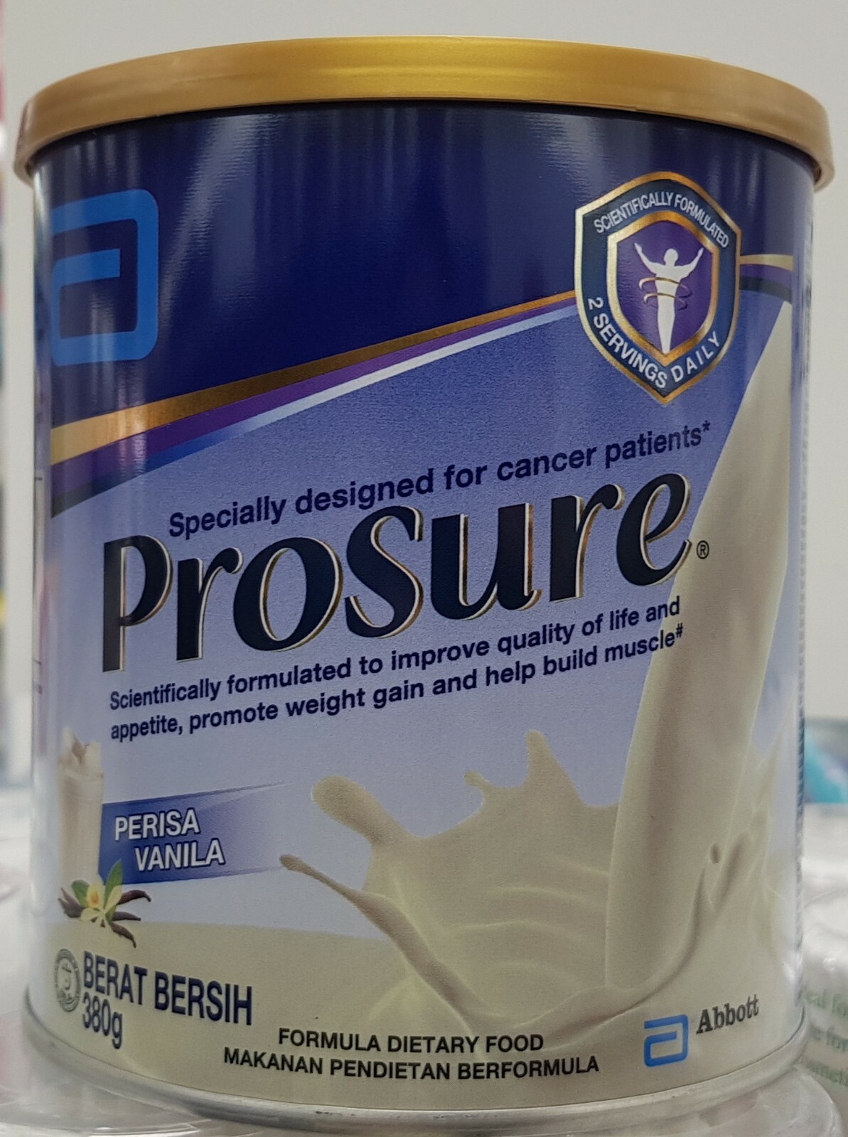 3 x Abbott Pro sure Milk (High Protein, Prebiotic & EPA) 380g FREE Express Ship