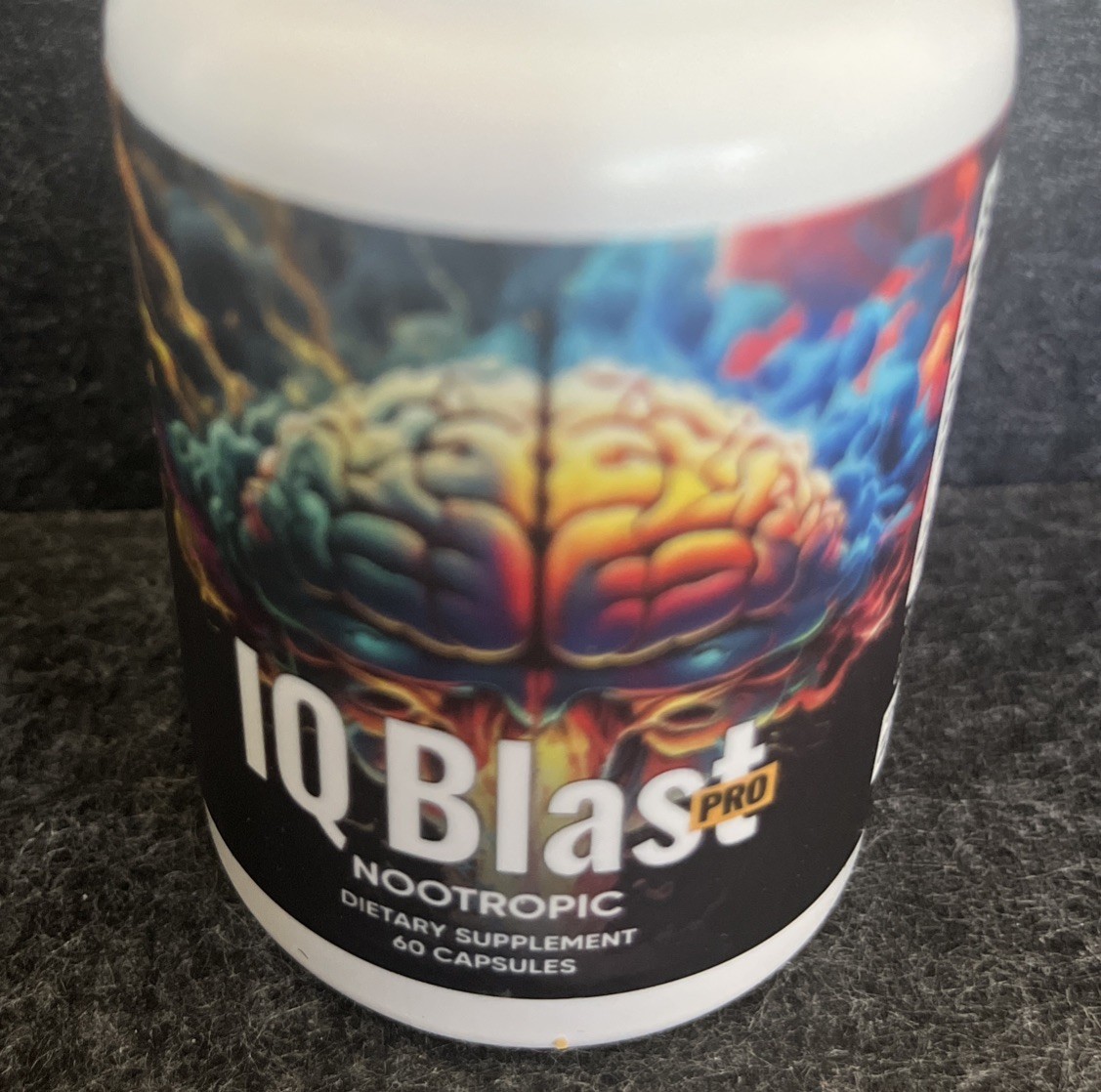 IQ Blast Pro Brain Supplement LOT OF 2 (120 Capsules) Cognitive Clarity Exp 7/27