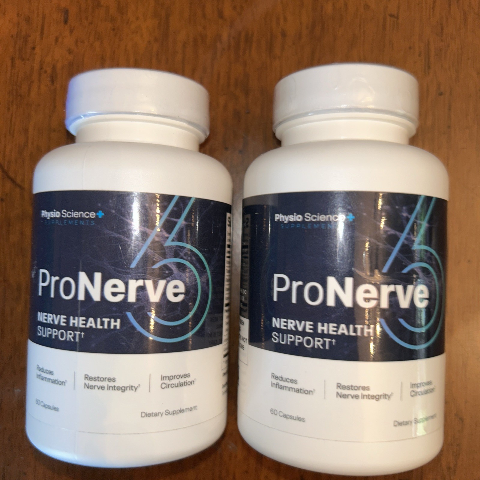 ProNerve 6 Health Supplement 60 Capsules Genuine Pro Nerve 6 -2 Bottles 120 cap