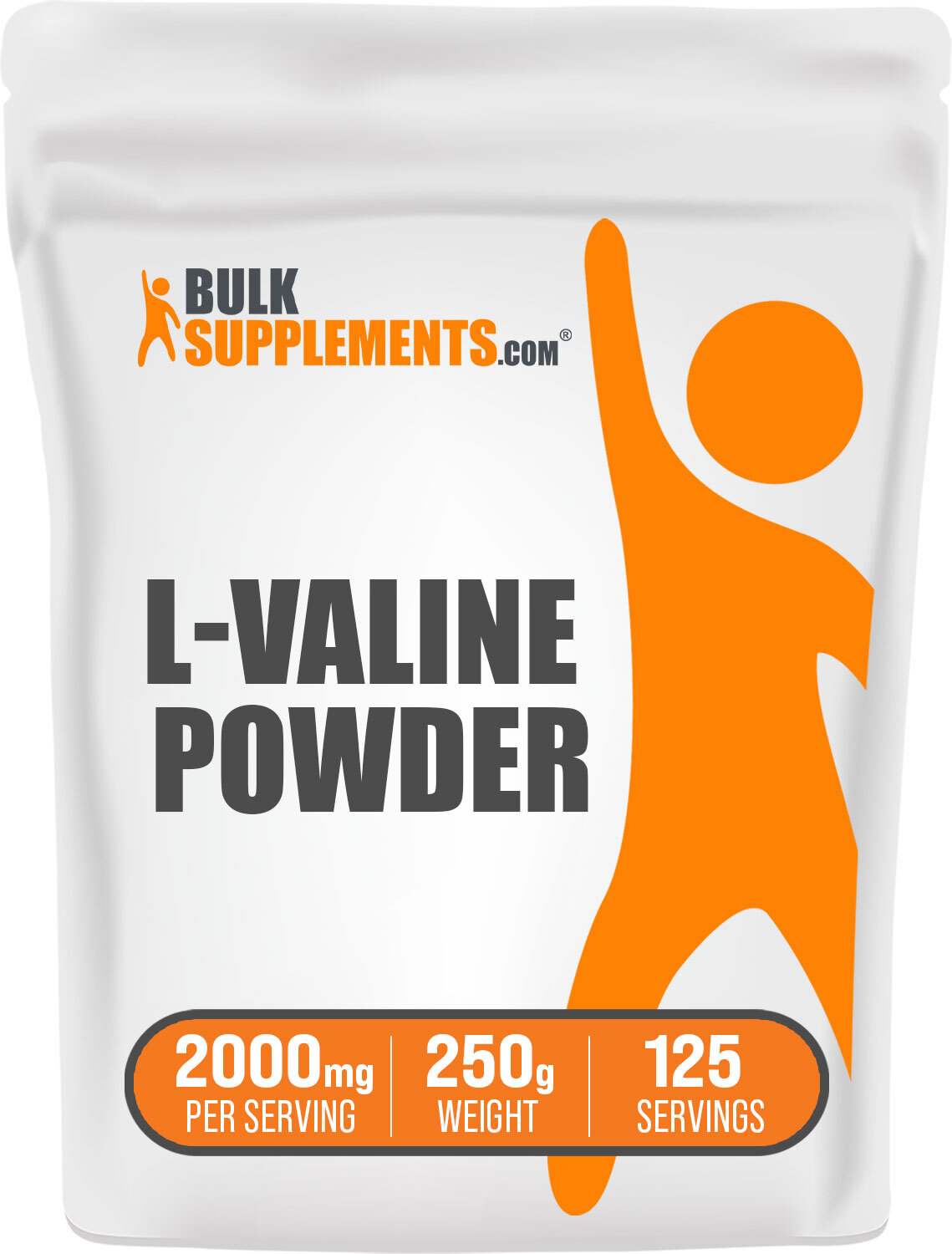 BulkSupplements L-Valine Powder – Amino Acid Supplement – 2000mg Per Serving