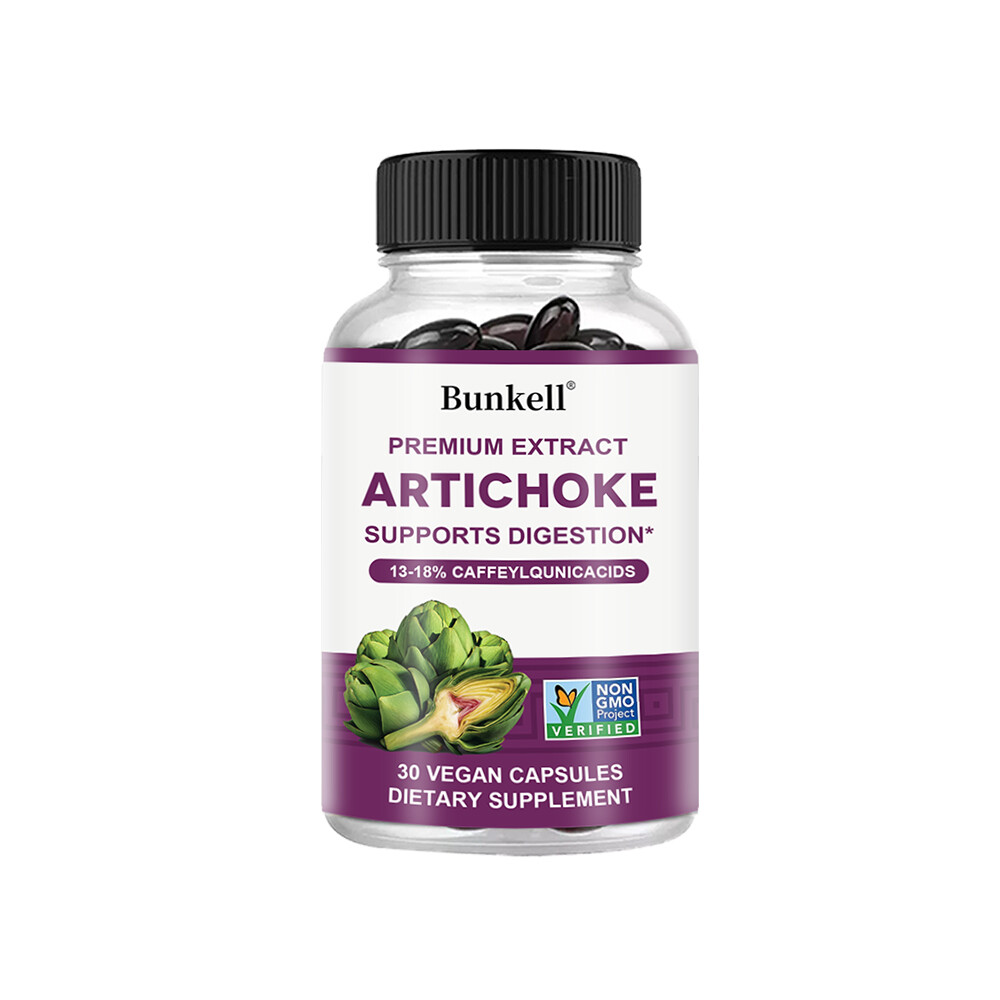 Organic Milk Thistle (Silybum Marianum) Capsules Artichoke Extra Strength