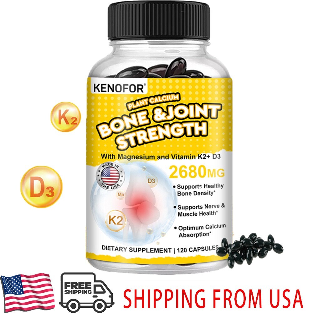 Glucosamine Chondroitin With Vitamin D3 & K2 Joint Support 2680mg 120 Capsules
