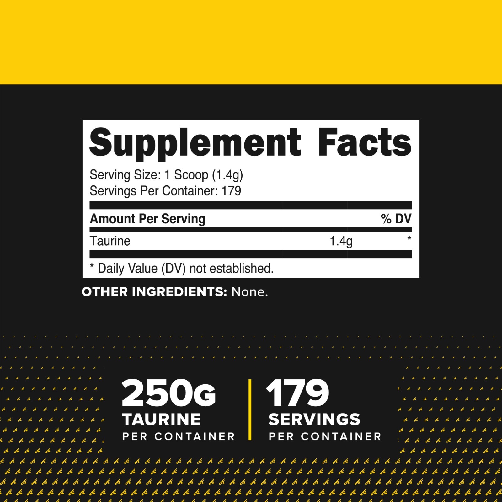 PrimaForce Taurine Diet Supplement, 250 Gram, Non-GMO & Gluten Free