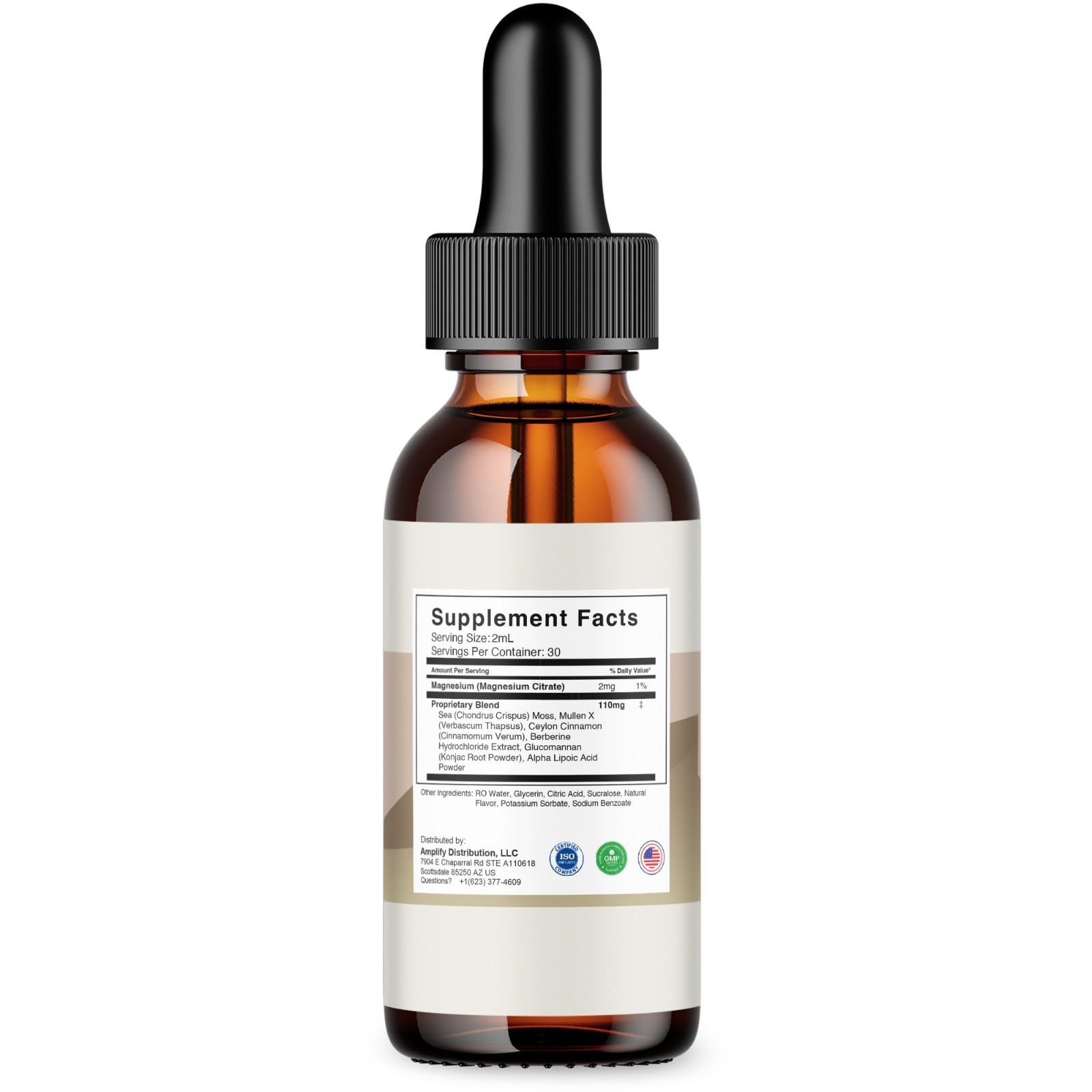 (5 Pack) Lipotonic Drops Weight Management , Lipo tonic Supplement (10oz)