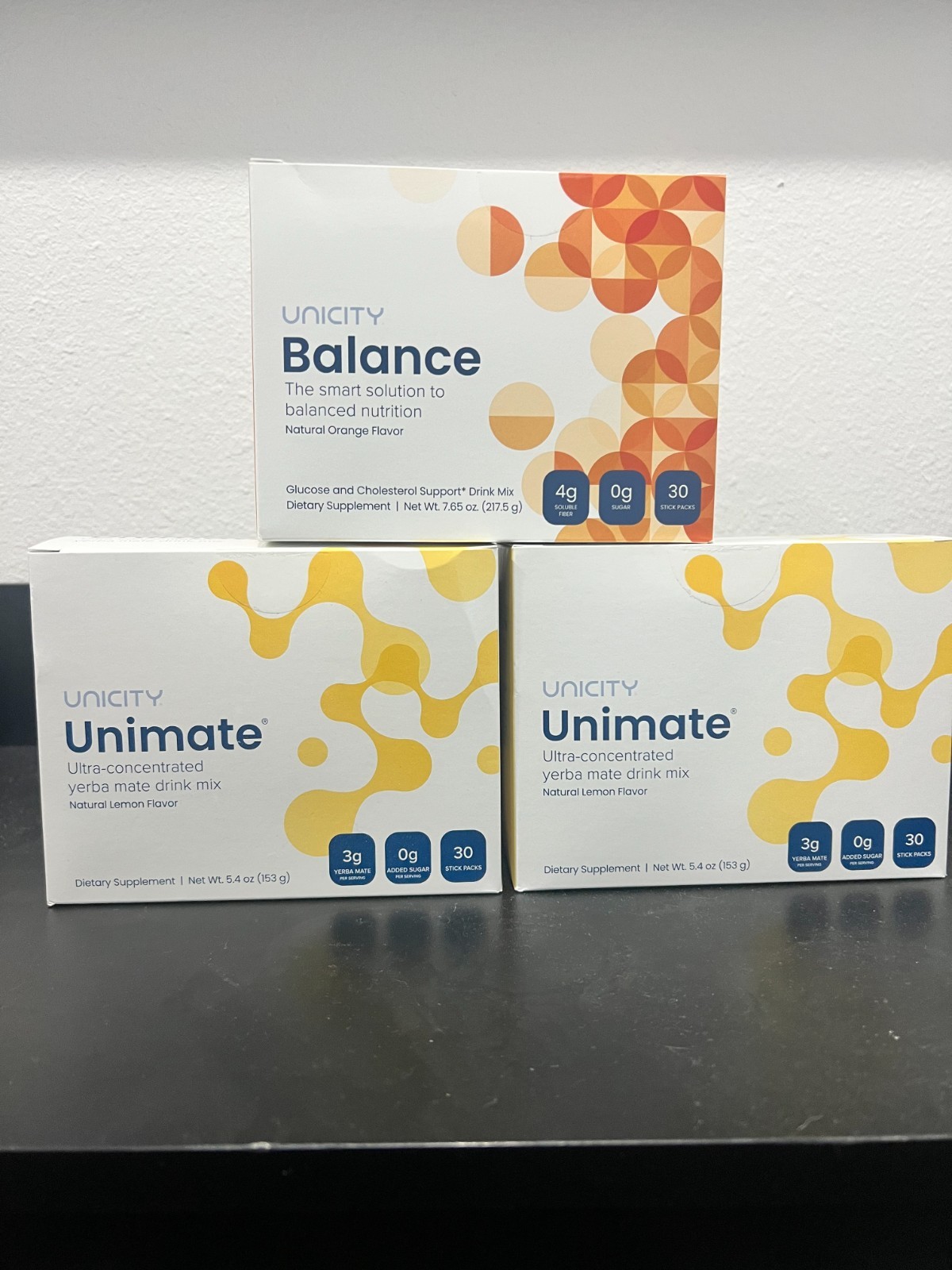 Unicity UniMate & Balance Combo Pack | Energy, Gut & Metabolism | 60+30 Sachets