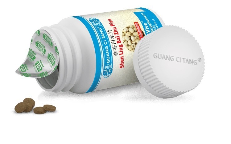 参苓白术/參苓白術丸五倍浓缩 2 x Shen Ling Bai Zhu Pian DigestVive Spleen Tonic Herb 06-2030