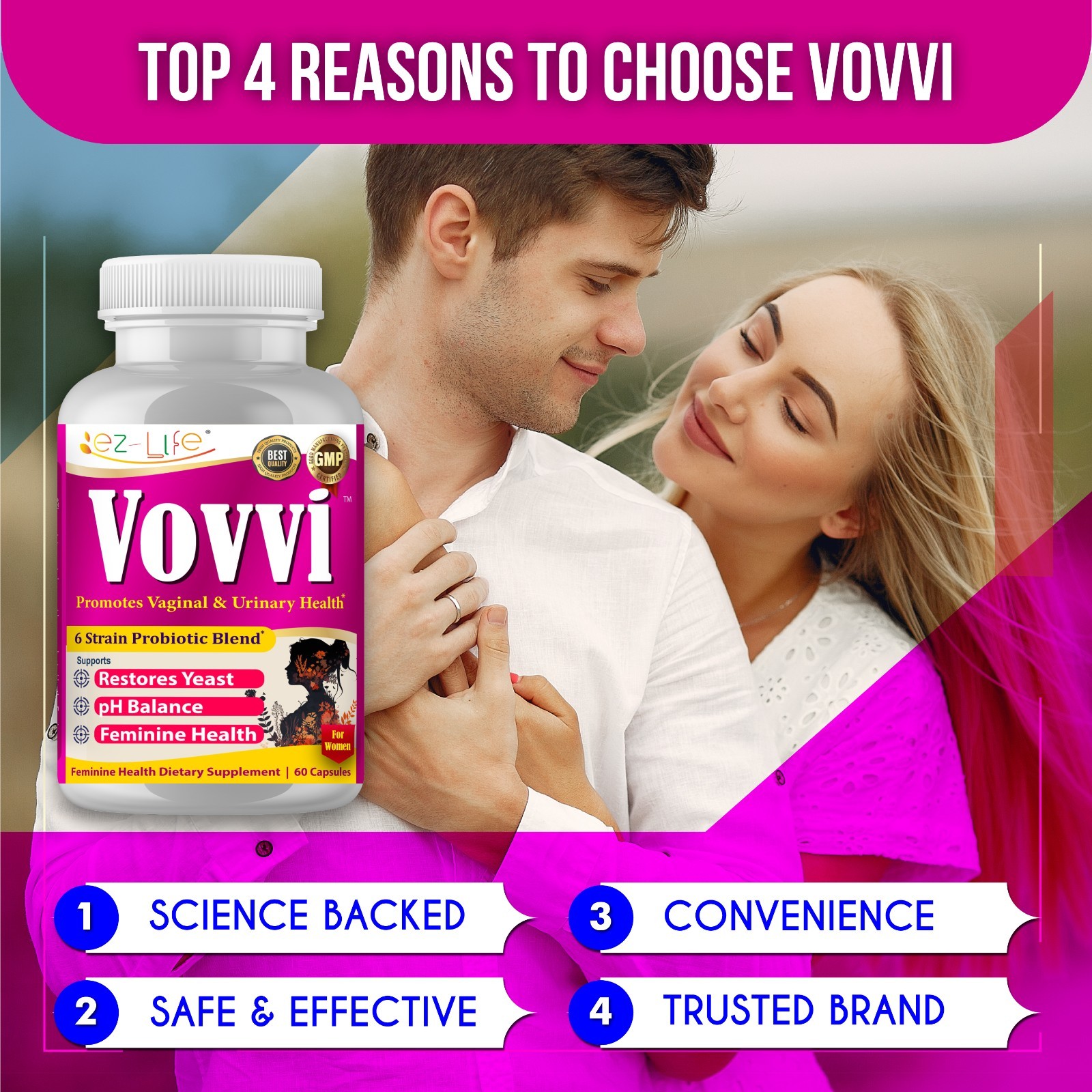Beyond U Women Probiotic Supplement helps in Vaginal Health, Digestive 11/12/25