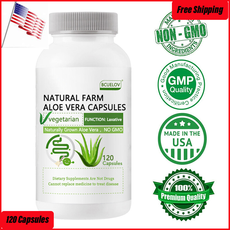 Aloe Vera Pearl Powder American Ginseng Capsules Supports Weight Management