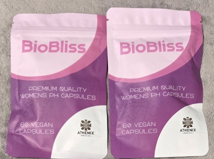 LOT of 2 l! BioBliss Vegan Women’s Probiotic Capsules Vaginal pH Odor Flora 60ct