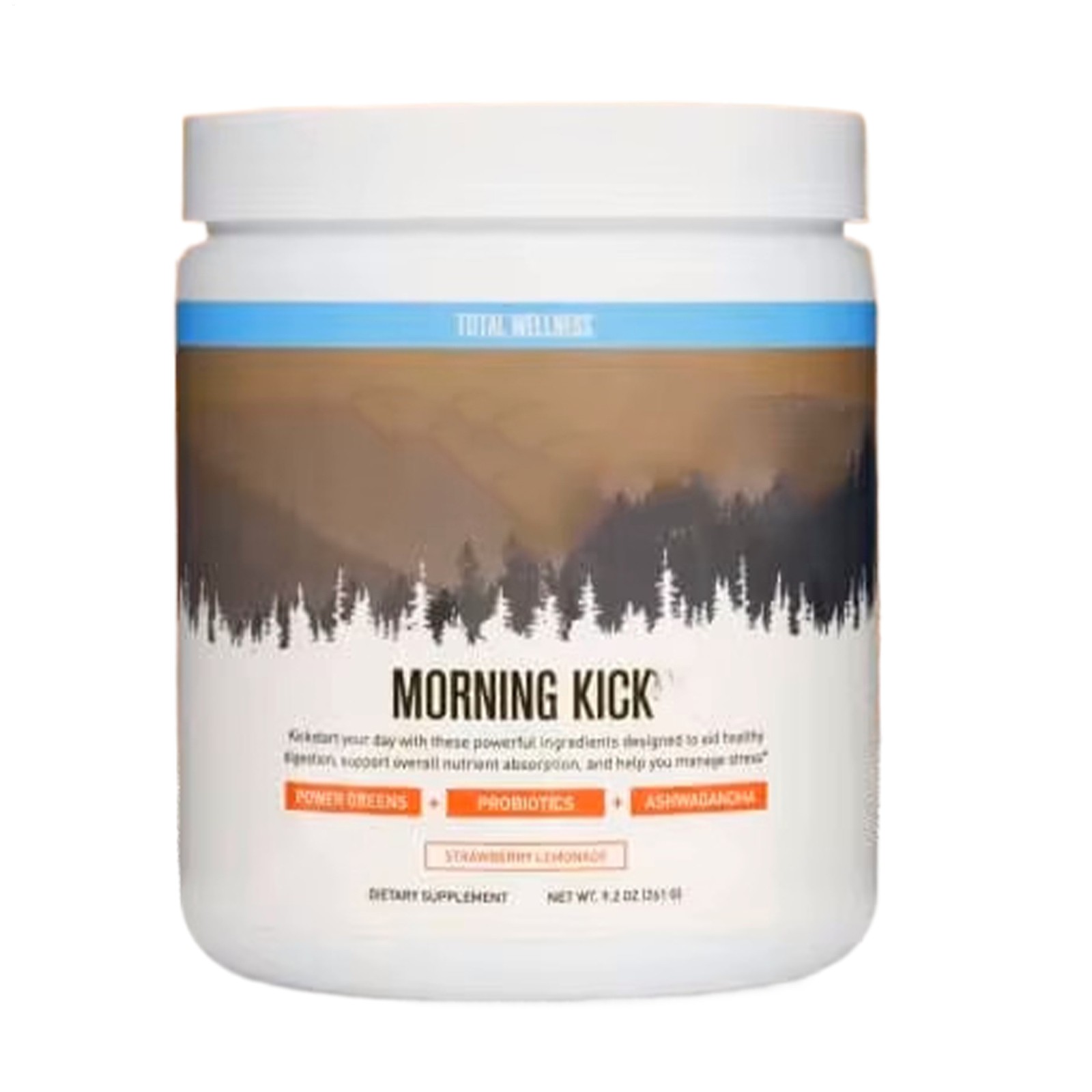 By Norris Chuck Morning Kick, Greens Superfood Powder Supplement With Ashwaganda