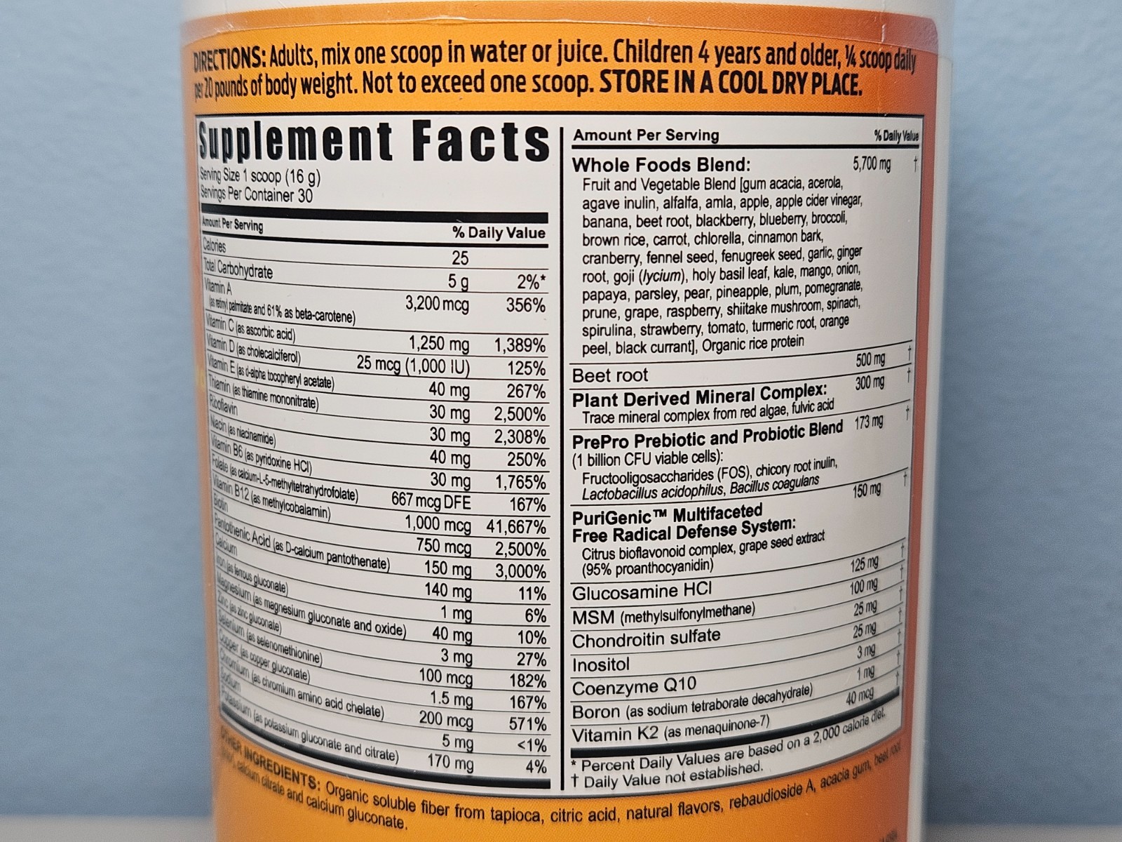 Youngevity Beyond Tangy Tangerine 2.5 Tropical Complex 1 lb NEW Sealed! Exp 1/29