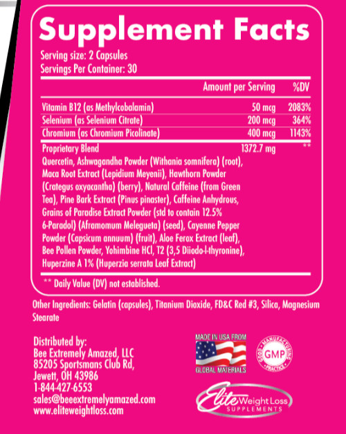 Skinny Elite Weight Loss Supplement USA Formulated Updated Formula V2