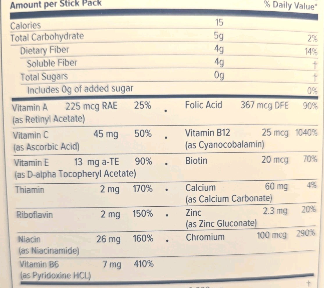 Unicity Balance NATURAL Mixed Berry, 30 Stick Packs. Exp: 11/27