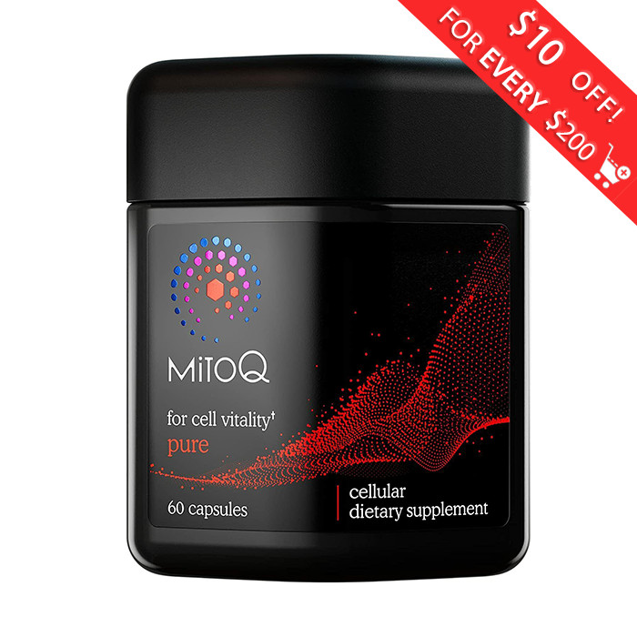MitoQ ® 5mg CoQ10 Antioxidant 60 Capsules Free Shipping from New Zealand
