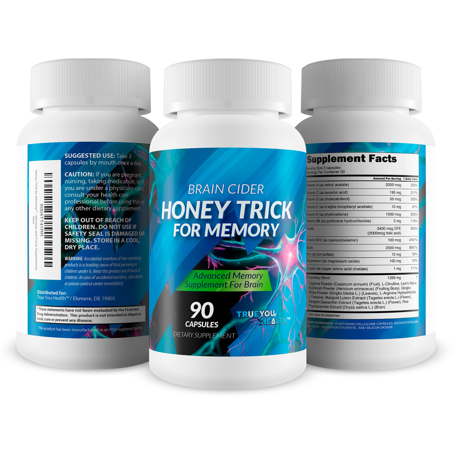 Honey Trick for Memory – Our Best Memory Supplement for Brain – Nervous System