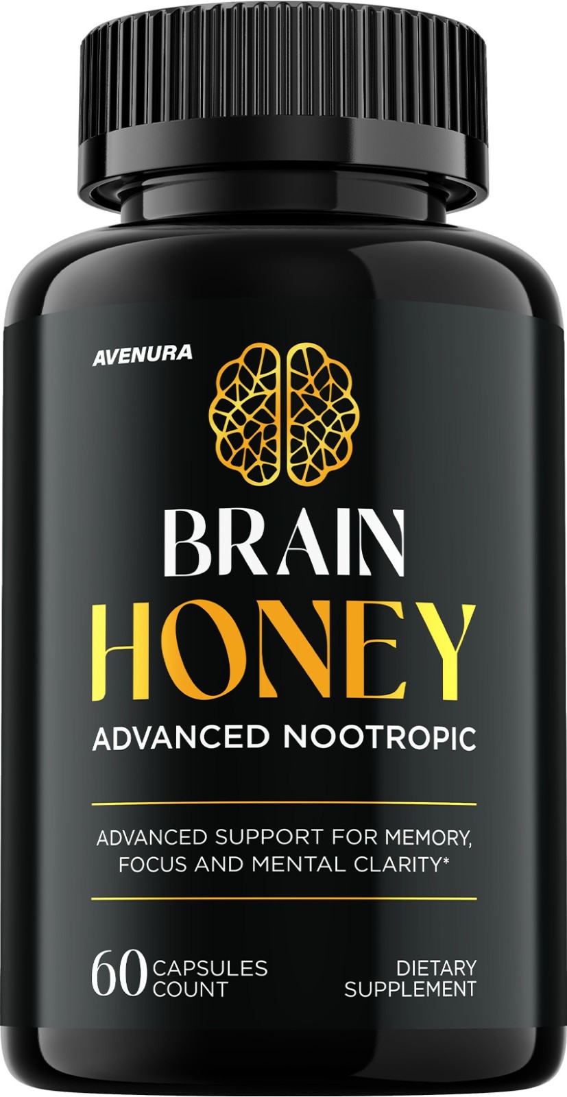 (1 Pack) Brain Honey Capsules – Advanced Formula Supplement Brain Health Support