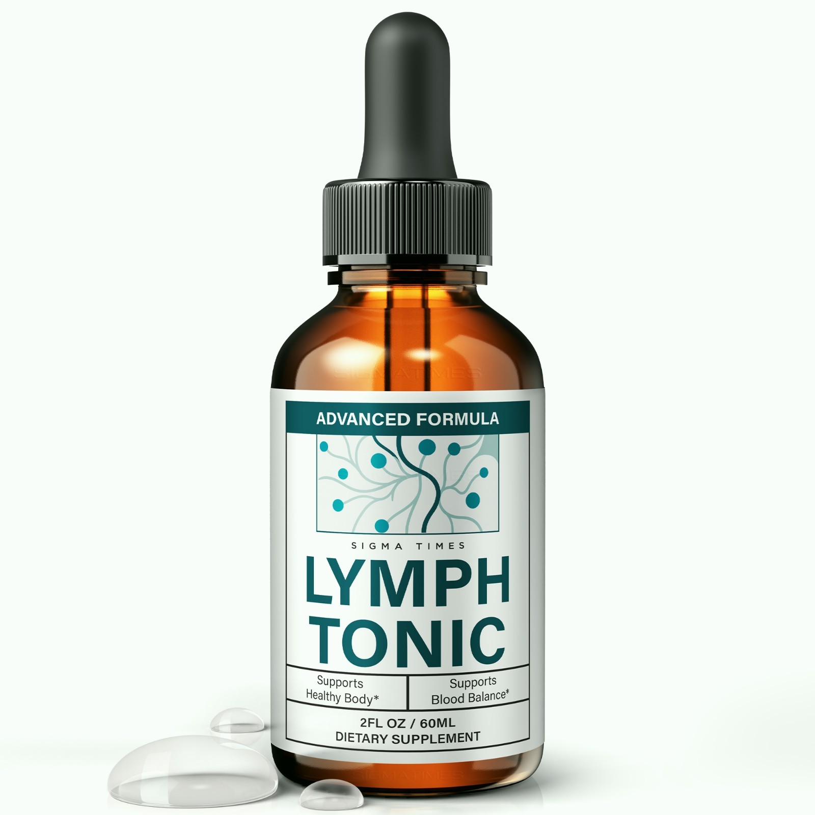 Lymph Tonic Drops – Natural Drainage Support & Blood Balance (30 servs)