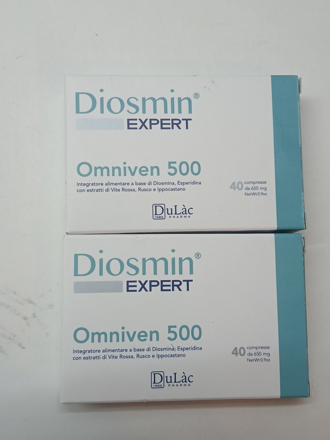 2‐pack Diosmin Expert Omniven 500 Blood & Circulatory Health 40 Tablets