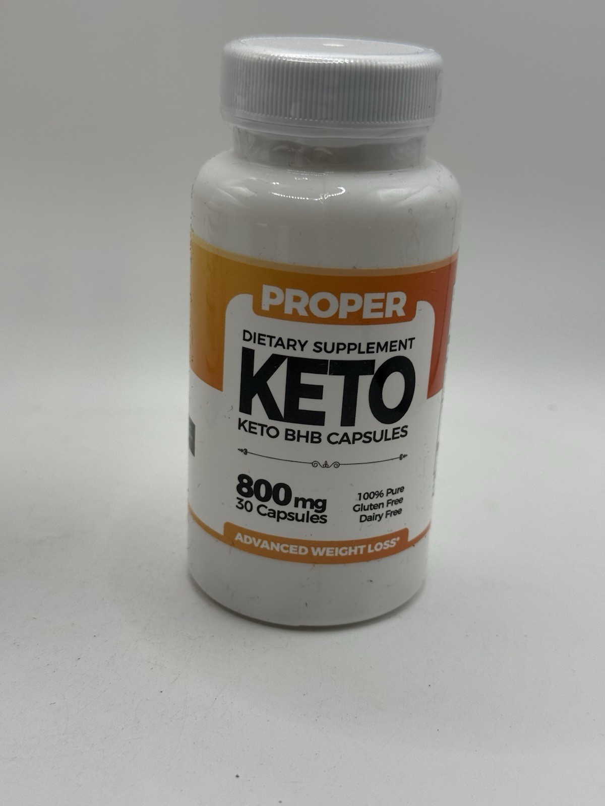 4x Proper Keto BHB Capsules, 120 Pills Weight Loss 800mg (30 Capsules each)