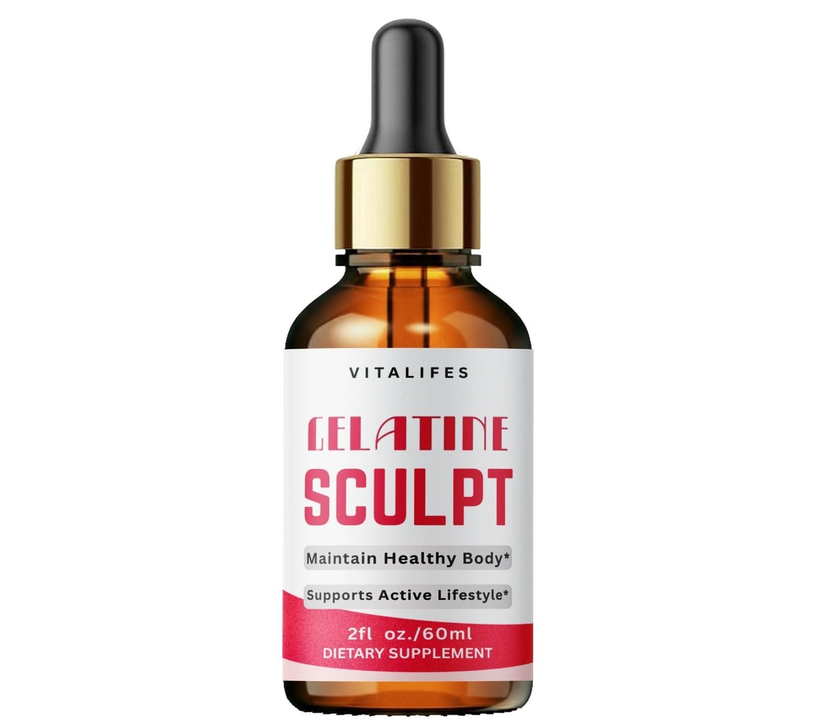 3 Pack – Gelatine Sculpt Drop Metabolism Support & Healthy Weight Loss (2 FL OZ)