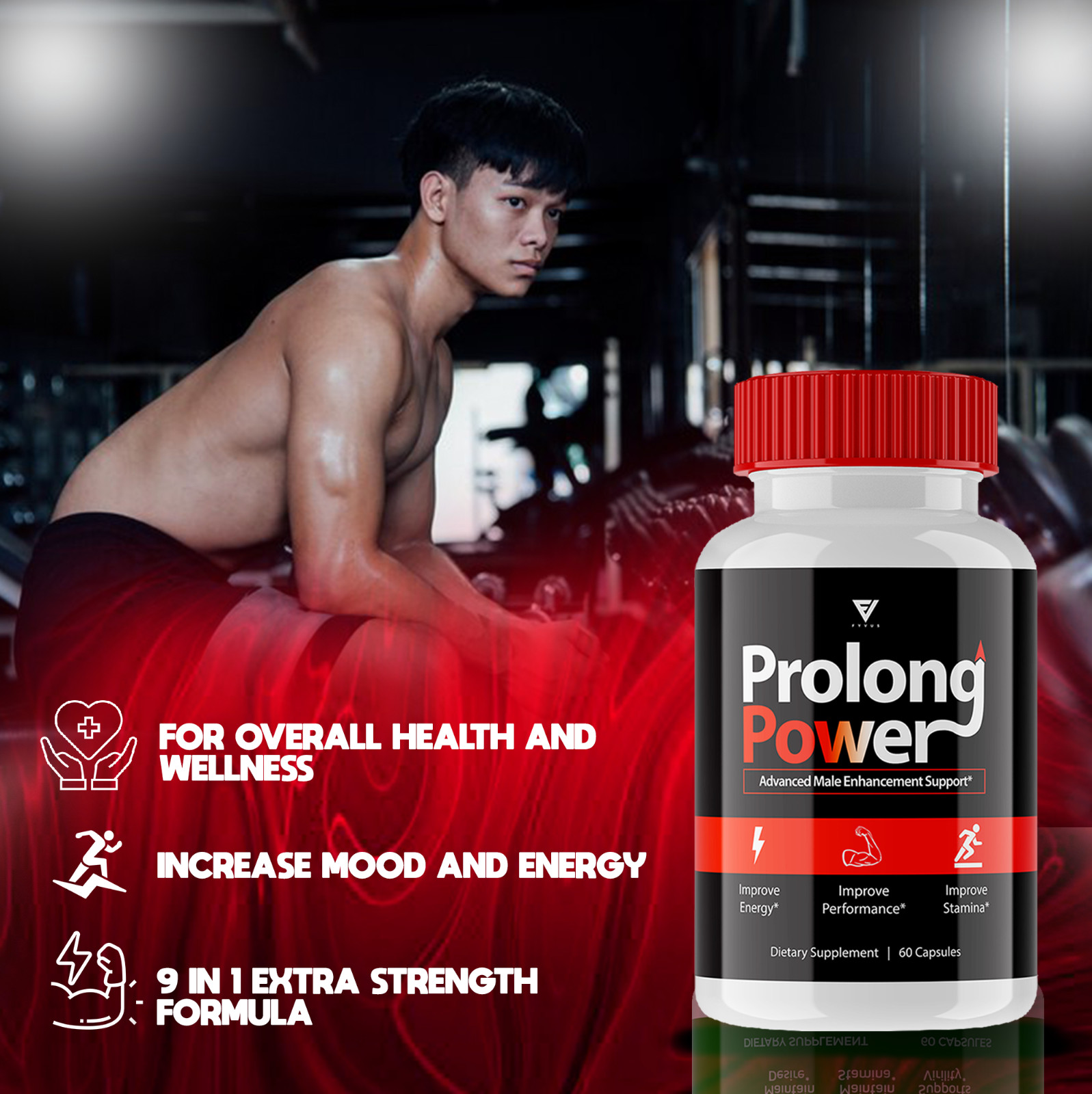 (5 Pack) Prolong Power ED Pills For Men Reviews, Pro Long Power (300 Capsules)