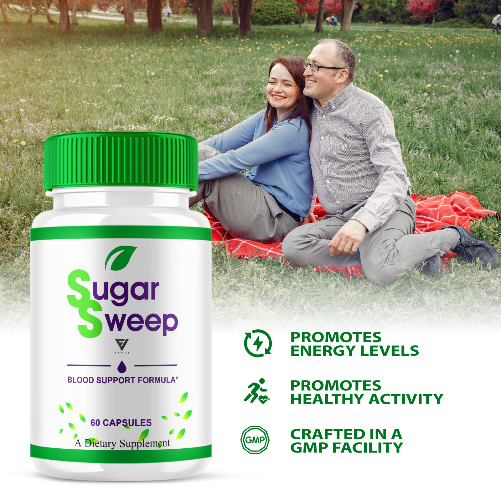 (5 Pack) Sugar Sweep Blood Support Supplement, SugarSweep Pills (300 Capsules)