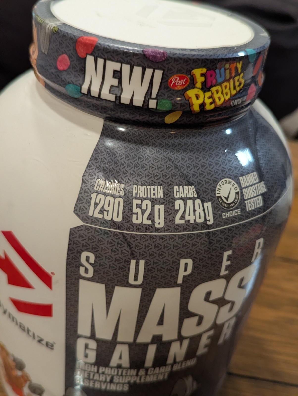 Super Mass Gainer – Fruity Pebbles 6 Pounds (8 Servings) Protein Powder