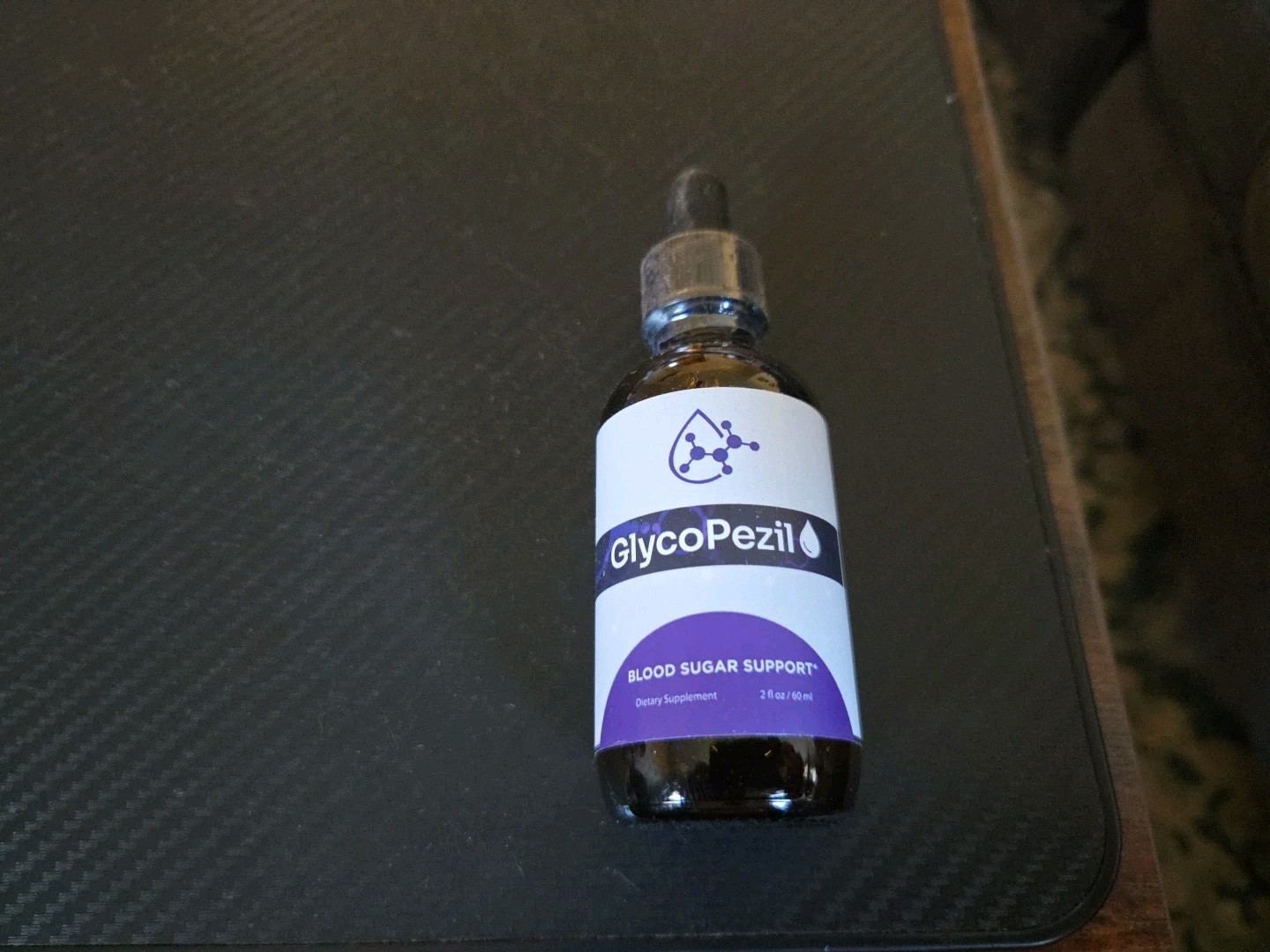 SEALED – GlycoPezil Blood Sugar Support Drops Supplement – 2 oz. EXP. 01/2028