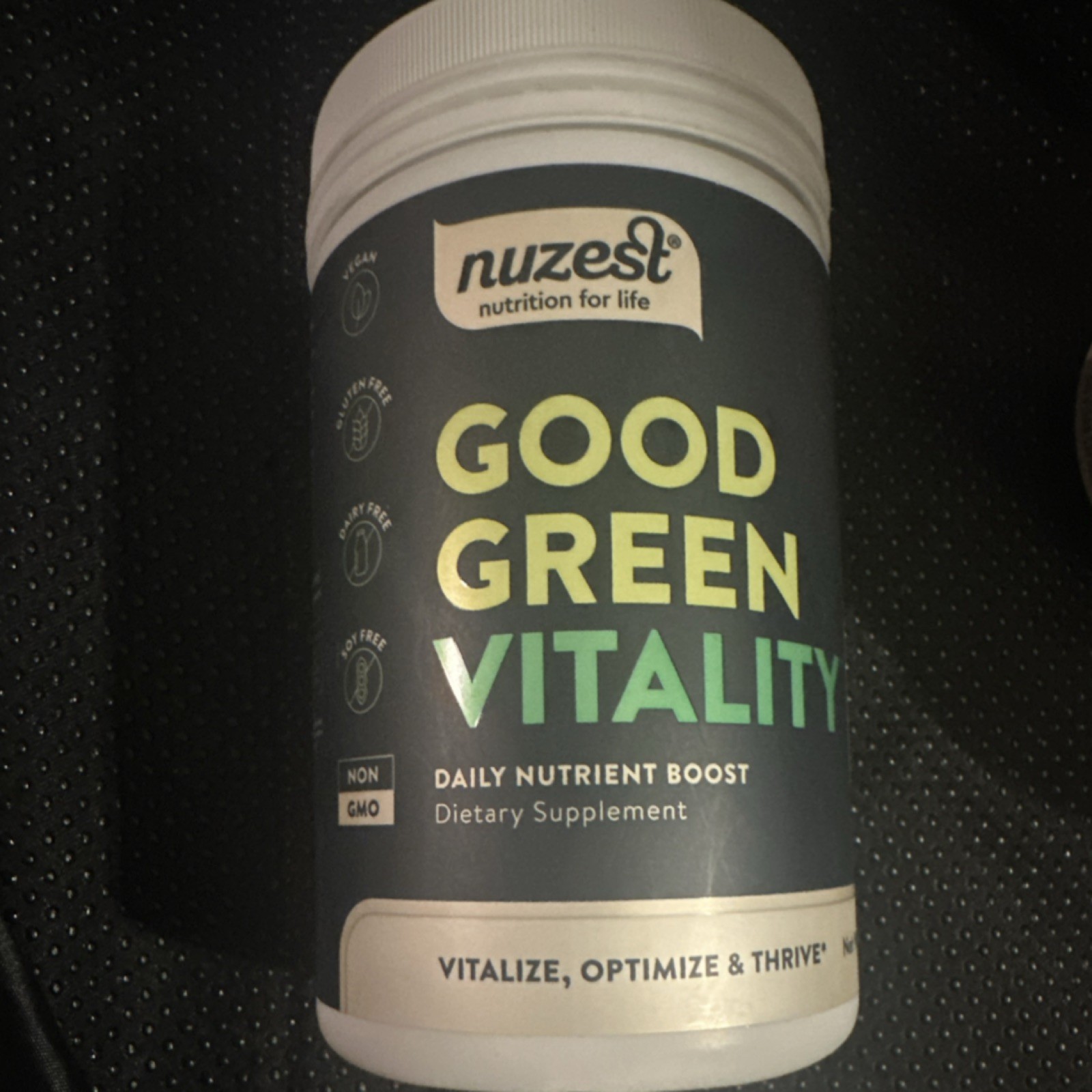 Nuzest Good Green Vitality Powder 300g Vegan Gluten-Free Non-GMO