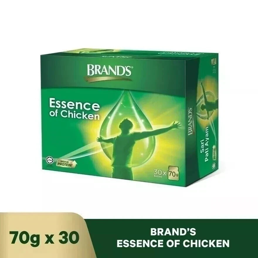BRAND’S Essence of Chicken 1 Case Expiry Date 2027 (30x70g) Free Fast Shipping