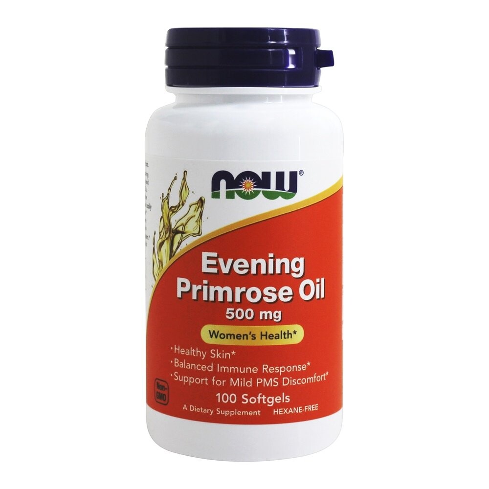 NOW Foods Evening Primrose Oil 500 mg., 100 Softgels