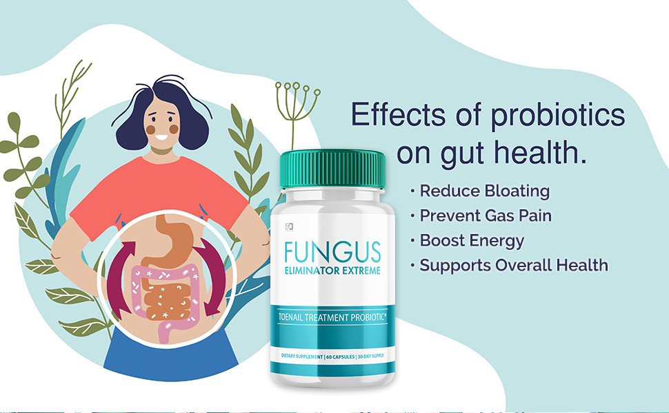Fungus Eliminator Extreme Probiotic Supplement For Skin & Nail Health 60 Pills