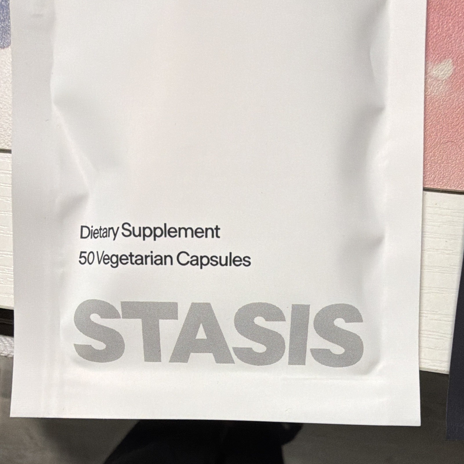 STASIS Daytime + Nighttime Dietary Supplement Capsules Vegetarian 50 Ct